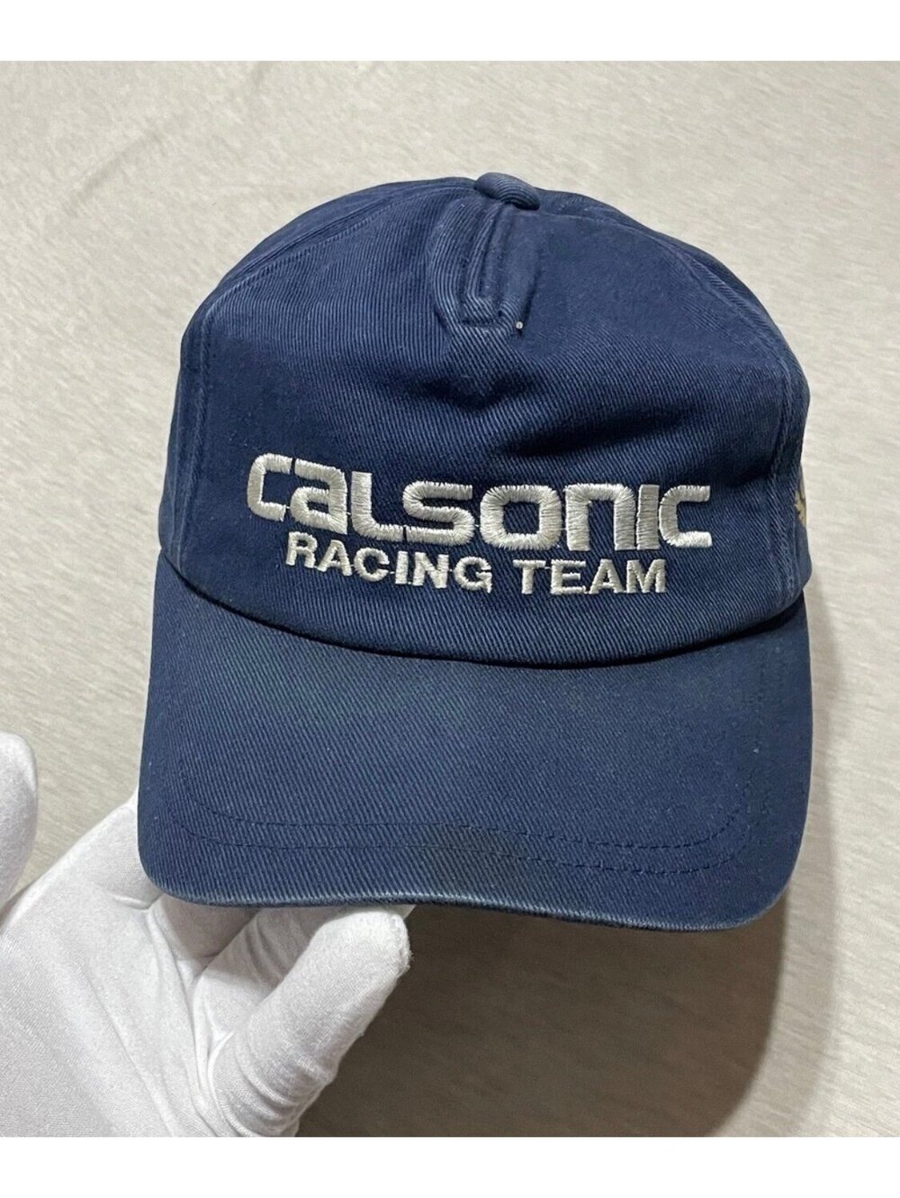 Calsonic Racing Team Hat Cap 93' Vintage Skyline Embroidered Japan